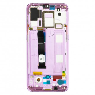 LCD Display + Dotyková Deska + Přední Kryt pro Xiaomi Mi9 Purple