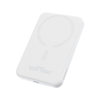 Baseus mini power banka 5000mAh 20W + USB-C kabel (20V/3A) - bílá