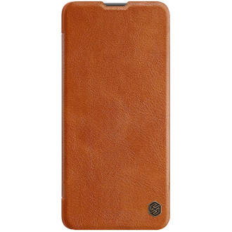 Nillkin Qin Case Cover for Xiaomi Redmi Note 11 Pro+ (Čína) / Redmi Note 11 Pro (Čína) / Mi11i HyperCharge Camera Protector Holster Cover Flip Case Br