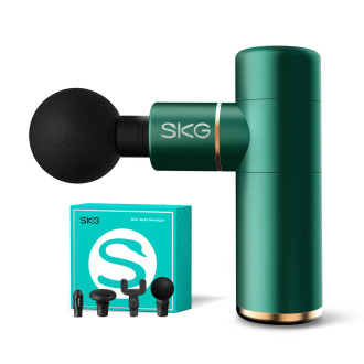 Masážní pistole SKG F3-EN na celé tělo - zelená