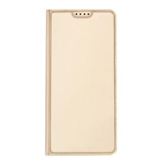 Pouzdro Dux Ducis Skin Pro pro Samsung Galaxy S23+ Flip Card Wallet Stand Gold