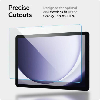 Spigen ALM Glas.tR Tenké tvrzené sklo pro Samsung Galaxy Tab A9+ 11&#39;&#39;
