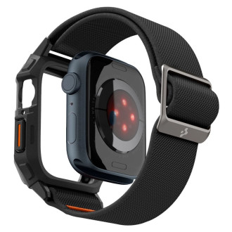 Pouzdro Spigen Lite Fit Pro s páskem pro Apple Watch 4 / 5 / 6 / 7 / 8 / 9 / SE (44 / 45 mm) - matná černá