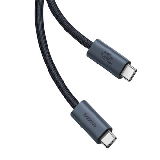 Baseus CB000068 USB-C - USB-C kabel 240W PD 8K 60Hz 1m - černý
