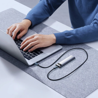 Baseus CB000068 USB-C - USB-C kabel 240W PD 8K 60Hz 1m - černý