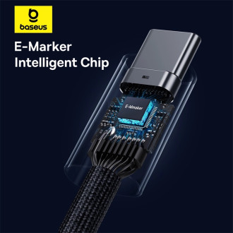 Baseus CB000068 USB-C - USB-C kabel 240W PD 8K 60Hz 1m - černý