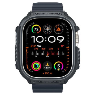 Pouzdro Spigen Rugged Armor pro Apple Watch Ultra 1 / 2 (49 mm) - tmavě šedé