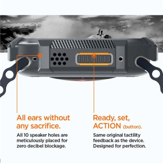 Pouzdro Spigen Rugged Armor pro Apple Watch Ultra 1 / 2 (49 mm) - tmavě šedé