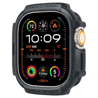 Pouzdro Spigen Rugged Armor pro Apple Watch Ultra 1 / 2 (49 mm) - tmavě šedé