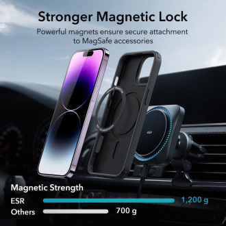 Pouzdro ESR Classic Hybrid Halolock MagSafe pro iPhone 14 Pro Max - černé