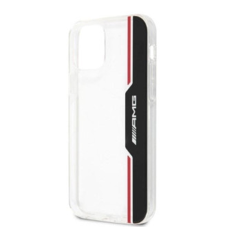AMG Electroplate Vertikální pouzdro pro iPhone 12 / iPhone 12 Pro - průhledné