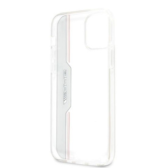 AMG Electroplate Vertikální pouzdro pro iPhone 12 / iPhone 12 Pro - průhledné