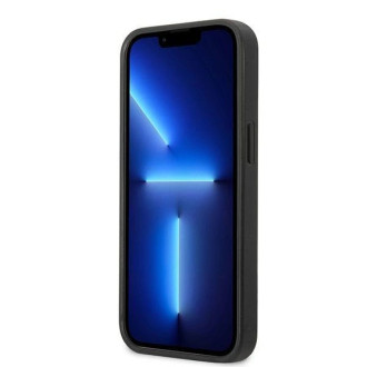 Pouzdro Karl Lagerfeld Flower Ikonik Karl pro iPhone 13 mini - šedé