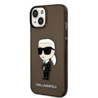Karl Lagerfeld Ikonik Karl pouzdro pro iPhone 14 Plus - černé