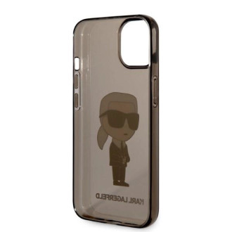 Karl Lagerfeld Ikonik Karl pouzdro pro iPhone 14 Plus - černé
