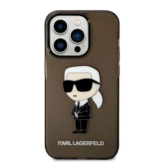 Karl Lagerfeld Ikonik Karl pouzdro pro iPhone 14 Pro Max - černé