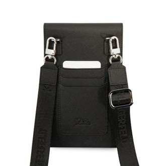 Kabelka Karl Lagerfeld Embossed RSG - černá