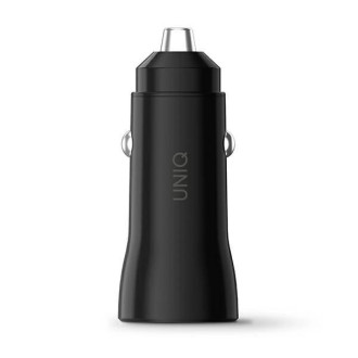 Uniq Magneo držák do auta s indukční nabíječkou do kokpitu/okna - šedý