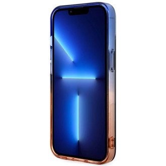 Pouzdro BMW Gradient Bumper MagSafe pro iPhone 14 Plus - šedé