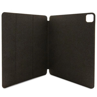 Pouzdro Guess 4G Stripe Allover pro iPad Pro 12,9&quot; - růžové