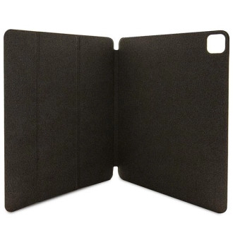 Pouzdro Guess 4G Stripe Allover pro iPad Pro 12,9&quot; - hnědé