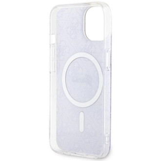 Guess 4G MagSafe pouzdro pro iPhone 14 - fialové