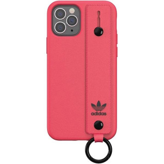 Adidas OR Hand Strap Case pro iPhone 12 / iPhone 12 Pro - růžový