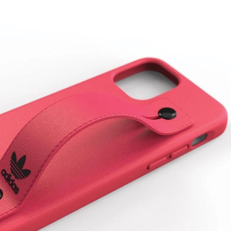 Adidas OR Hand Strap Case pro iPhone 12 / iPhone 12 Pro - růžový