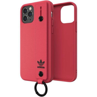 Adidas OR Hand Strap Case pro iPhone 12 / iPhone 12 Pro - růžový