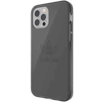 Ochranný průhledný kryt Adidas OR pro iPhone 12 / iPhone 12 Pro - černý