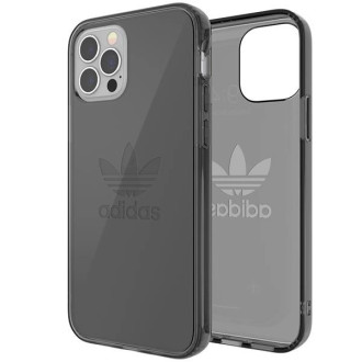 Ochranný průhledný kryt Adidas OR pro iPhone 12 / iPhone 12 Pro - černý