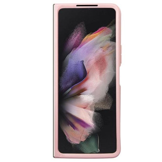 Pouzdro Guess Glitter Script pro Samsung Galaxy Z Fold 5 - růžové