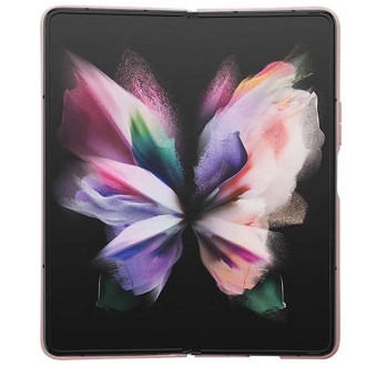 Pouzdro Guess Glitter Script pro Samsung Galaxy Z Fold 5 - růžové