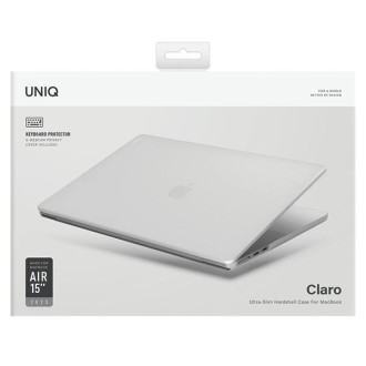 Uniq Claro MacBook Air 15&#39;&#39; pouzdro (2023) - průhledné