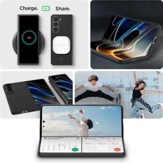 Pouzdro Spigen Airskin Pro pro Samsung Galaxy Z Fold 5 - černé