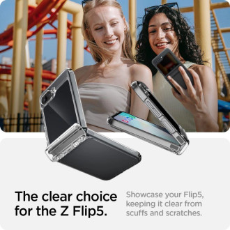 Pouzdro Spigen Thin Fit Pro pro Samsung Galaxy Z Flip 5 - průhledné