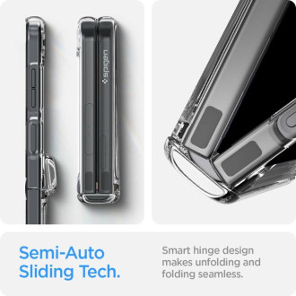 Pouzdro Spigen Thin Fit Pro pro Samsung Galaxy Z Flip 5 - průhledné