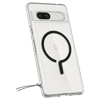 Pouzdro Spigen Ultra Hybrid OneTap Ring s MagSafe pro Google Pixel 7A - černé