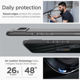 Pouzdro Spigen Liquid Air pro Google Pixel 8 Pro - matně černé