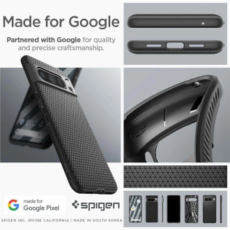 Pouzdro Spigen Liquid Air pro Google Pixel 8 Pro - matně černé