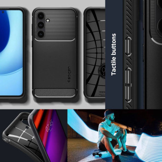 Pouzdro Spigen Rugged Armor pro Samsung Galaxy S23 FE - matné černé