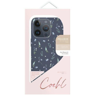 Pouzdro Uniq Coehl Prairie pro iPhone 15 Pro - tmavě modrá