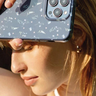 Pouzdro Uniq Coehl Prairie pro iPhone 15 Pro - tmavě modrá