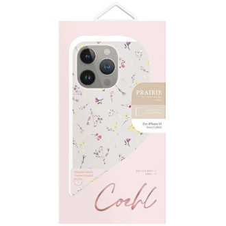 Pouzdro Uniq Coehl Prairie pro iPhone 15 Pro Max - béžové