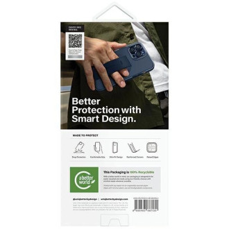 Uniq Heldro Mag Magclick Nabíjecí pouzdro pro iPhone 15 Pro - modré