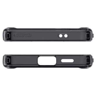 Pouzdro Spigen Ultra Hybrid OneTap Ring Case s MagSafe pro Samsung Galaxy S24 – průhledné (Zero One Pattern)