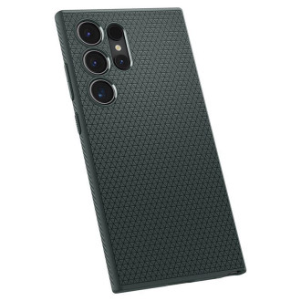 Pouzdro Spigen Liquid Air pro Samsung Galaxy S24 Ultra - tmavě zelené