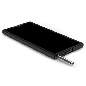 Pouzdro Spigen Ultra Hybrid pro Samsung Galaxy S24 Ultra - průhledné a černé