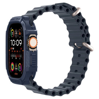 Pouzdro Spigen Rugged Armor pro Apple Watch Ultra 1/2 (49 mm) - tmavě modrá