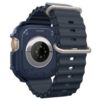 Pouzdro Spigen Rugged Armor pro Apple Watch Ultra 1/2 (49 mm) - tmavě modrá